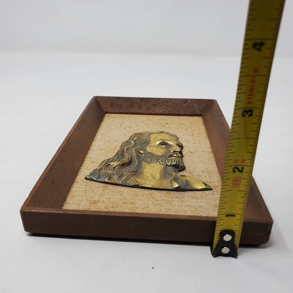 15. Vintage Wooden Religious Jesus Wall Hanging Decor - Picture 9 of 9